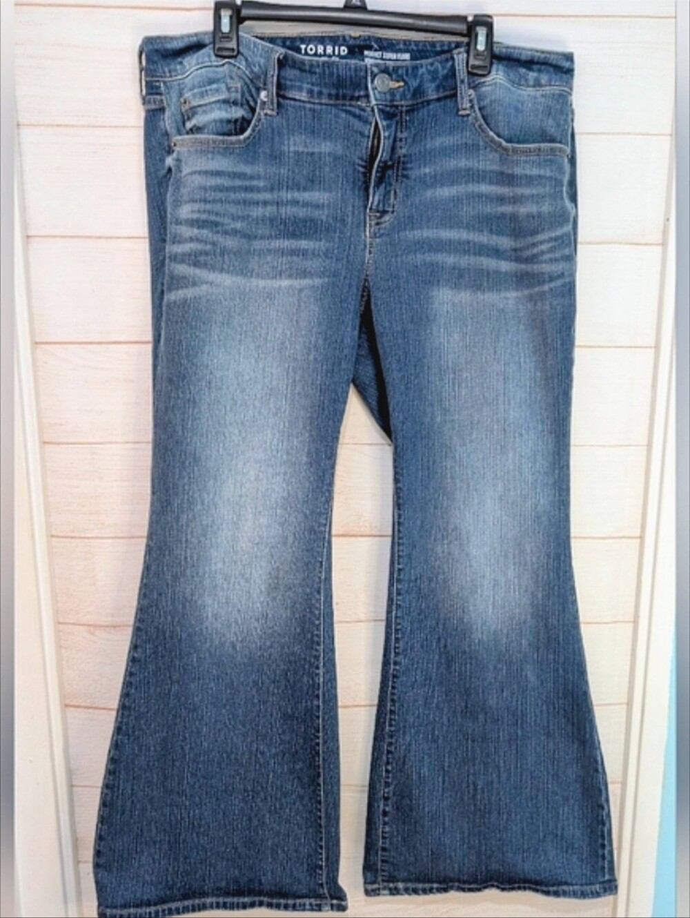 EUC Vintage Torrid Perfect Super Flare  Stretch Jeans 👖 Size 16R